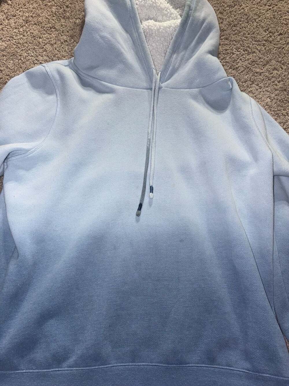 Sonoma Goods For Life Ombre Sherpa Lined Hoodie Size L